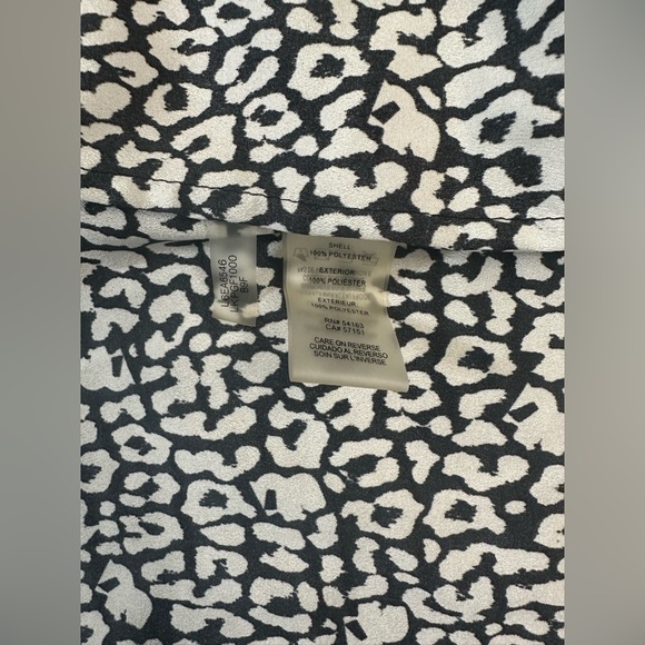 Karl Lagerfeld Animal Print Sleeveless top Medium - Picture 10 of 10